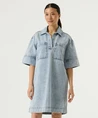 GARCIA Midi Jurk Denim