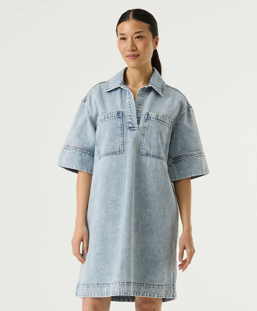 GARCIA Midi Jurk Denim