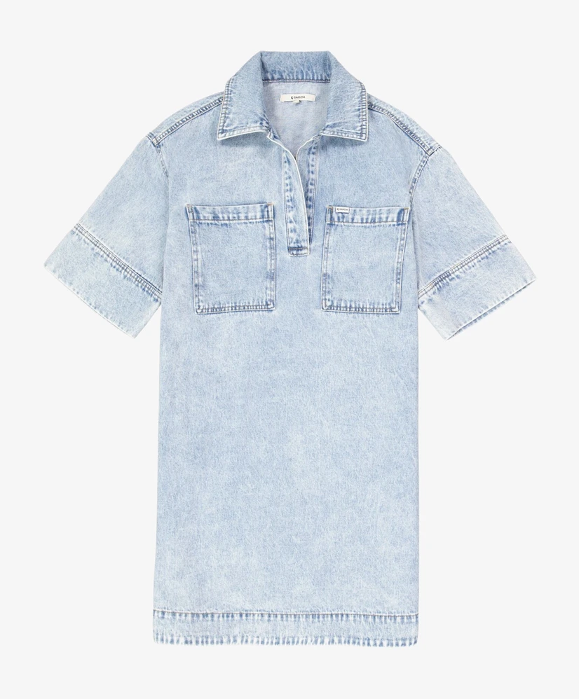 GARCIA Midi Jurk Denim