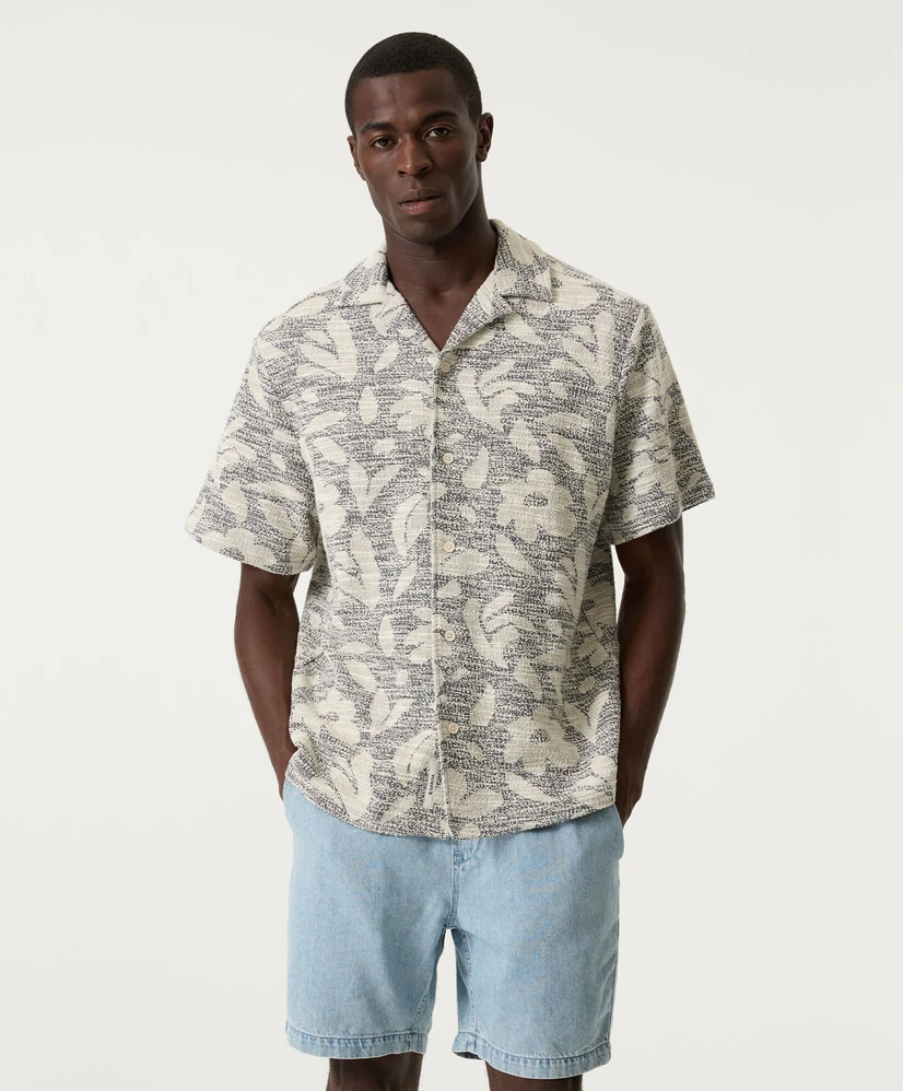 GARCIA Overshirt Flowers