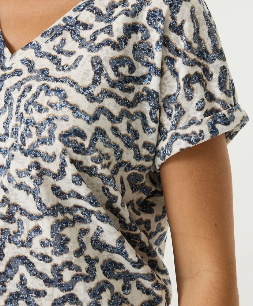 GARCIA T-shirt Allover Print