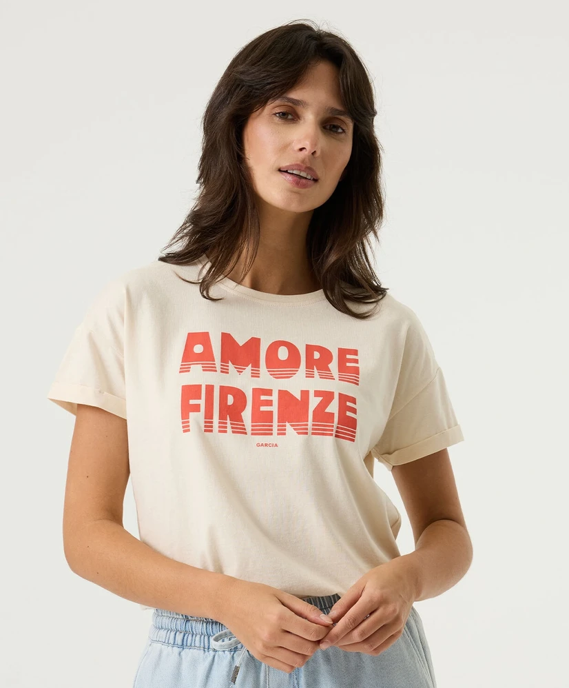 GARCIA T-shirt Amore Firenze