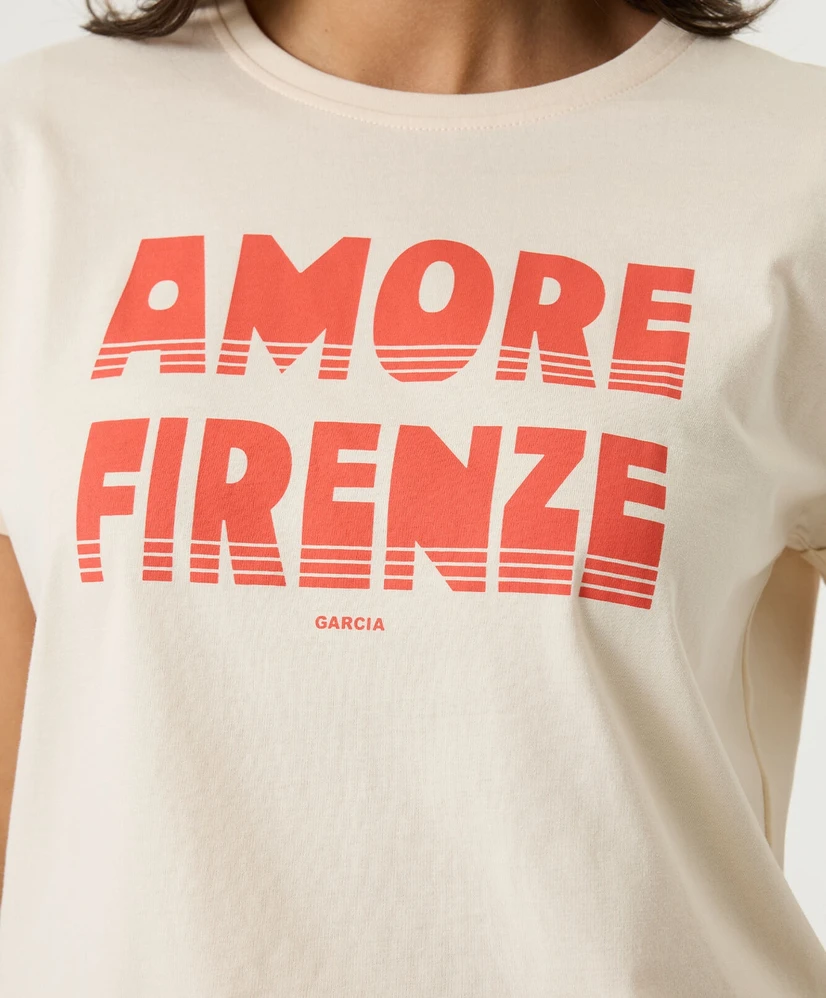 GARCIA T-shirt Amore Firenze