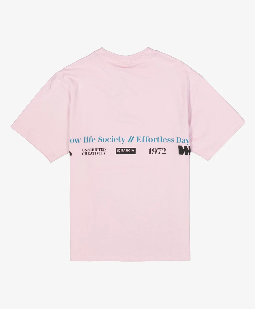 GARCIA T-shirt Back Print