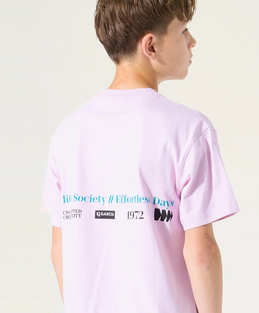 GARCIA T-shirt Back Print