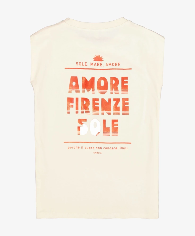 GARCIA T-shirt Backprint