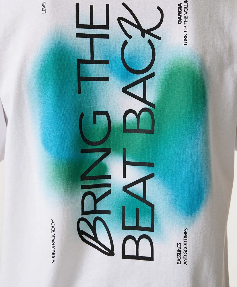Garcia T-shirt Bring The Beat Back