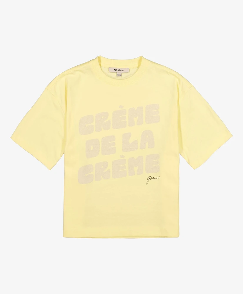 GARCIA T-shirt Crème De La Crème