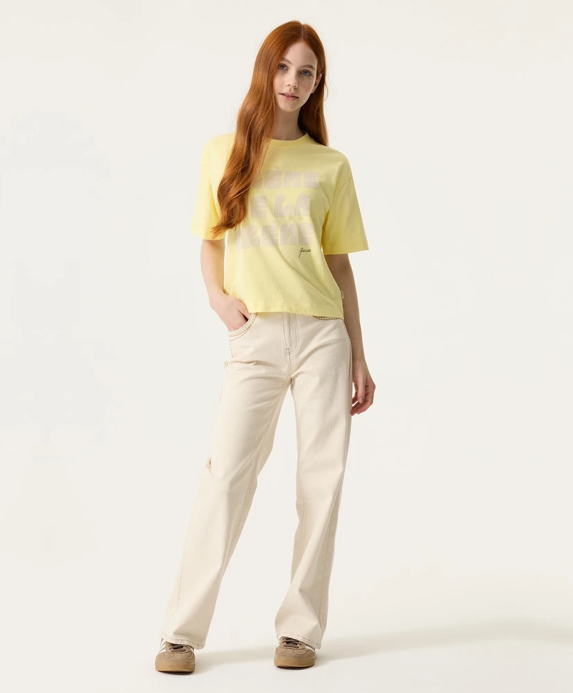 GARCIA T-shirt Crème De La Crème