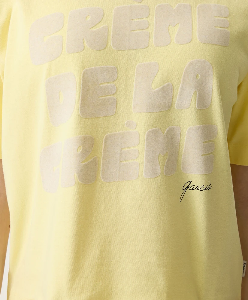 GARCIA T-shirt Crème De La Crème