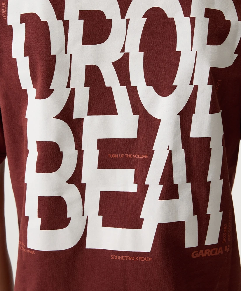 GARCIA T-shirt Drop Beat