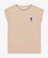 GARCIA T-shirt Gestreept