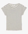 GARCIA T-shirt Gestreept
