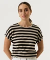 GARCIA T-shirt Gestreept