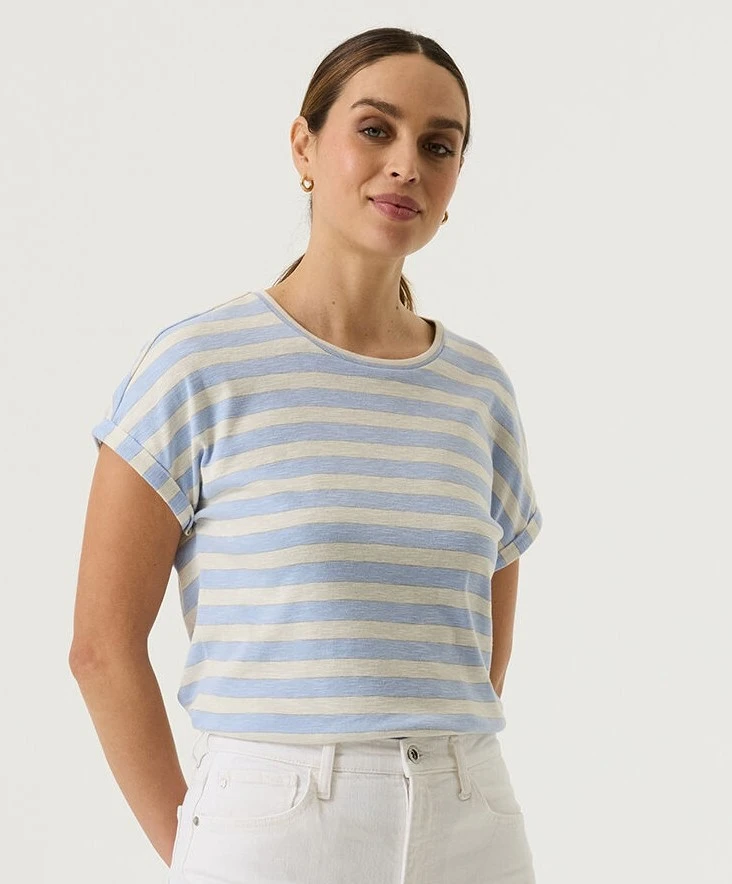 GARCIA T-shirt Gestreept