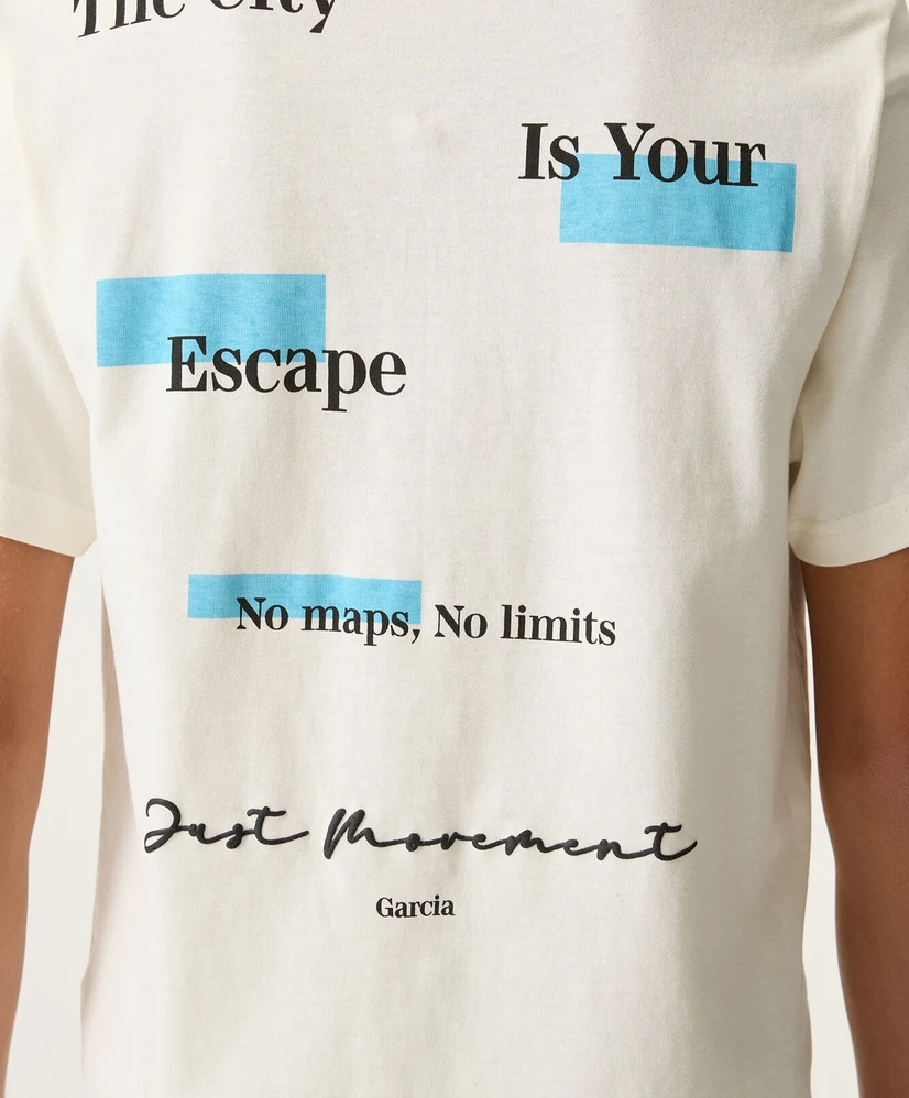 GARCIA T-shirt No Maps, No Limits