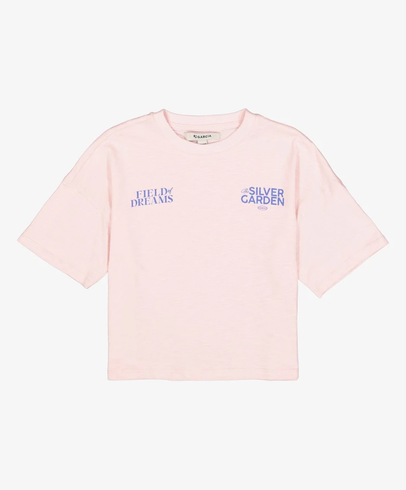 GARCIA T-shirt Silver Garden