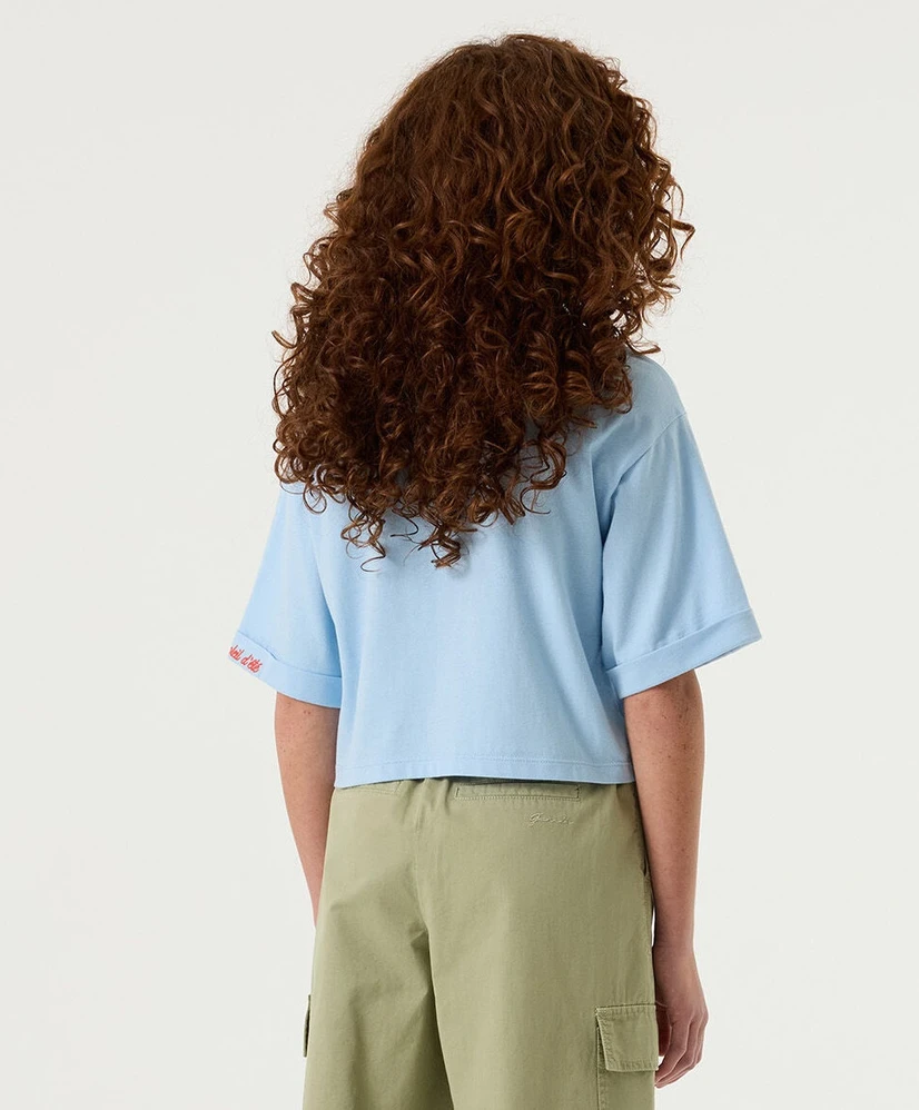 GARCIA T-shirt Sleeve Tekst