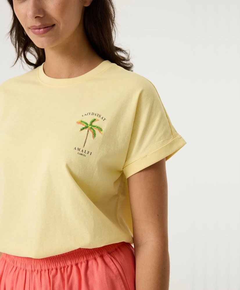 GARCIA T-shirt Summer Borstprint
