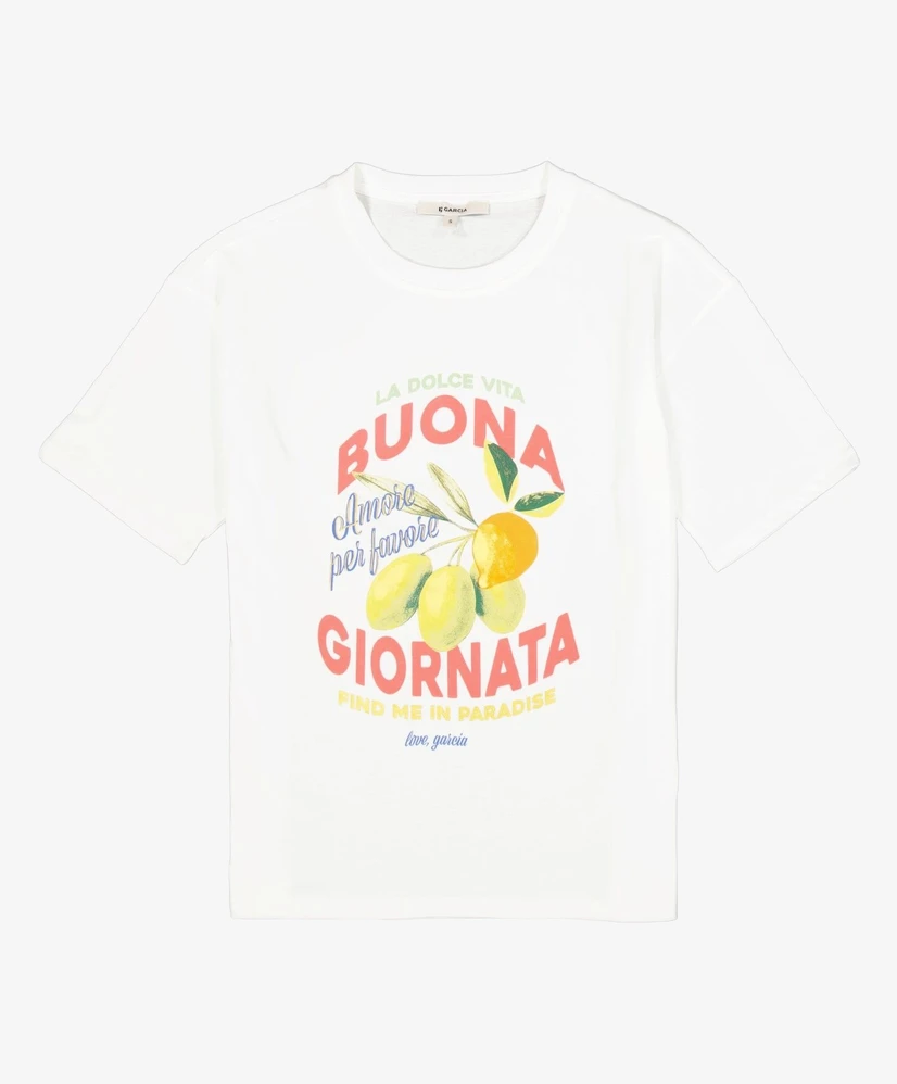 GARCIA T-shirt Summer Print