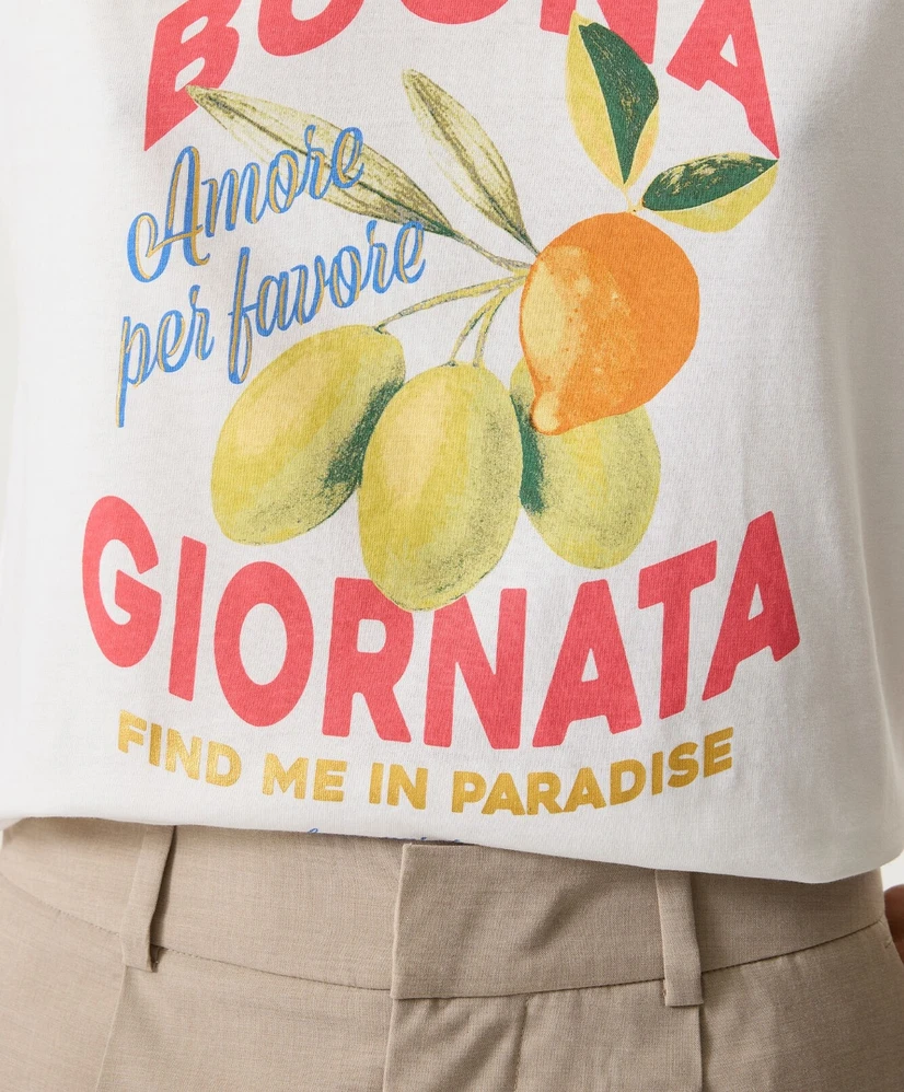 GARCIA T-shirt Summer Print