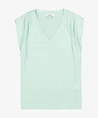 GARCIA T-shirt V-hals Effen