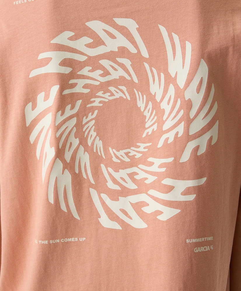 GARCIA T-shirt Wave Heat