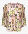 Geisha Blouse Allover Print