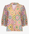 Geisha Blouse Allover Print