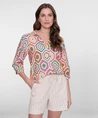Geisha Blouse Allover Print
