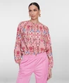 Geisha Blouse Allover Print