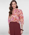 Geisha Blouse Allover Print