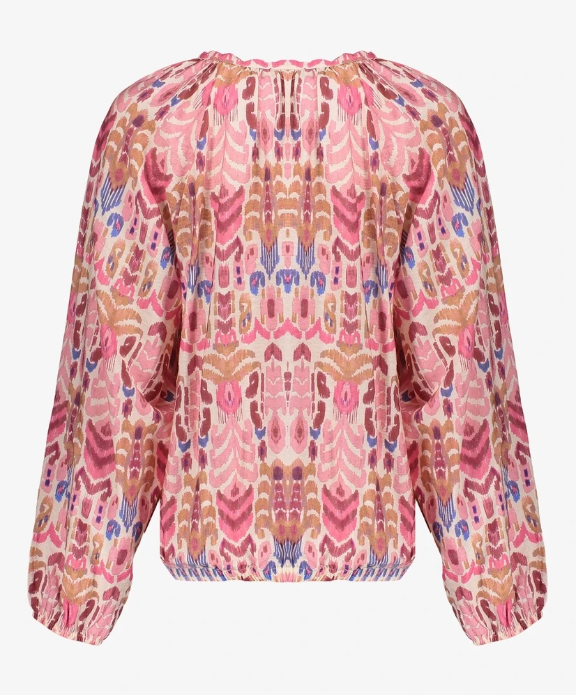 Geisha Blouse Allover Print