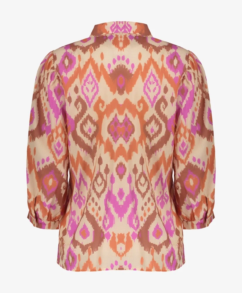 Geisha Blouse Allover Print