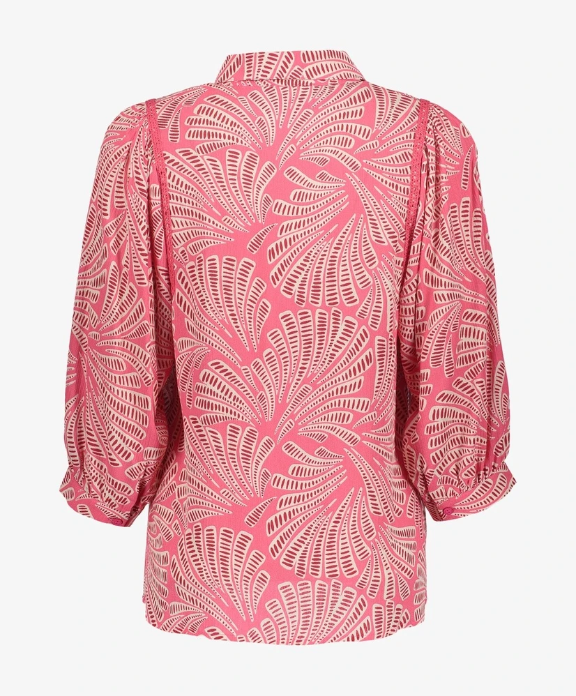 Geisha Blouse Allover Print