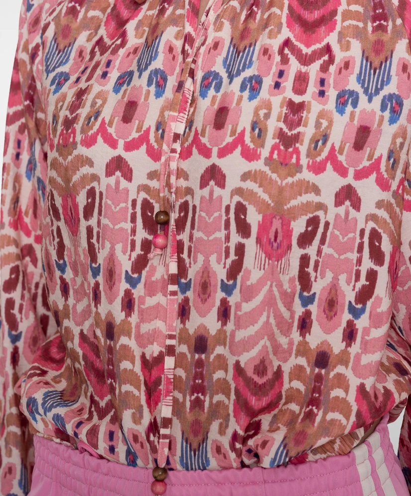 Geisha Blouse Allover Print