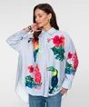 Geisha Blouse Birds