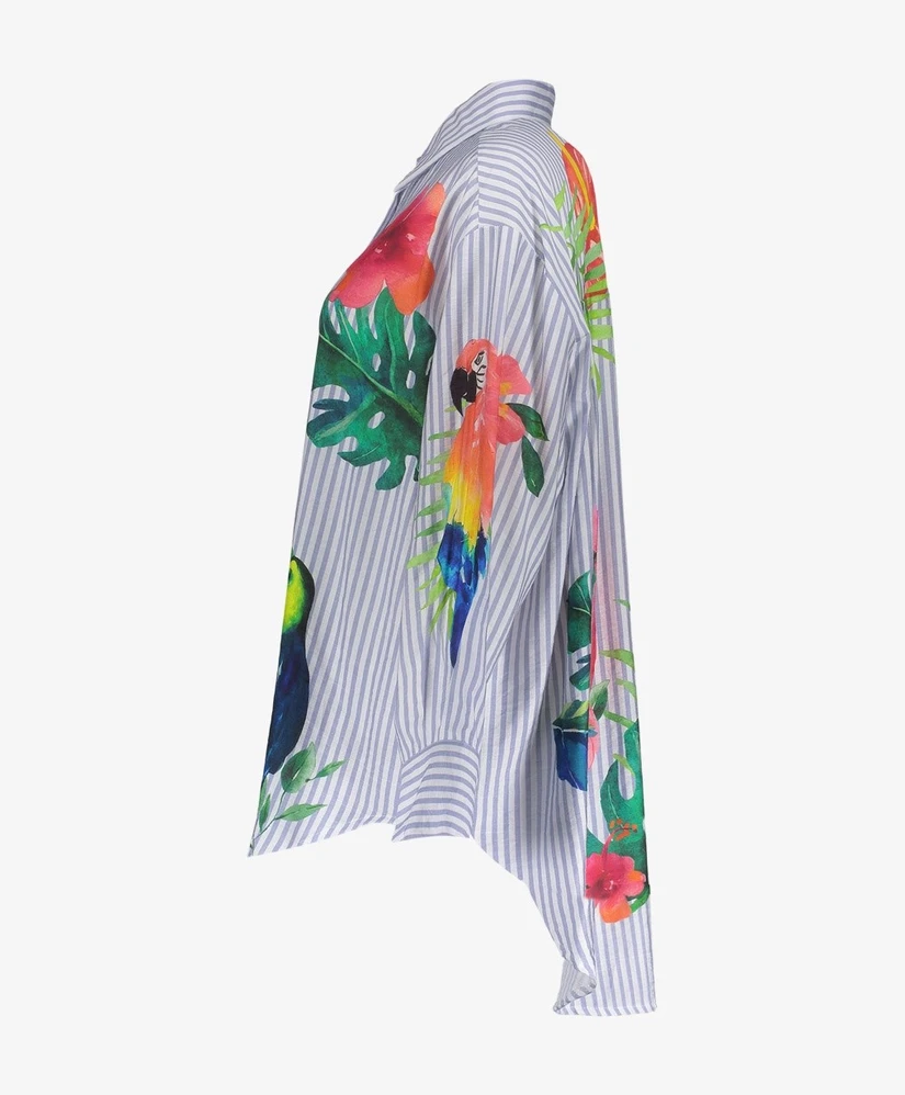 Geisha Blouse Birds