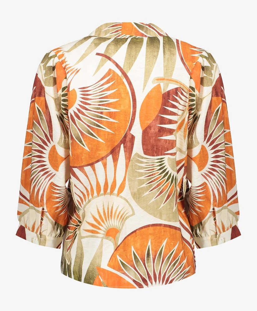 Geisha Blouse Bloemenprint