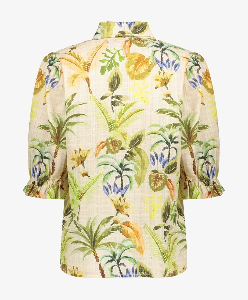 Geisha Blouse Bloemenprint