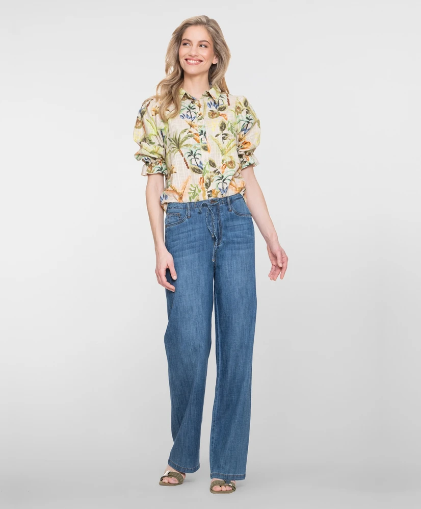 Geisha Blouse Bloemenprint