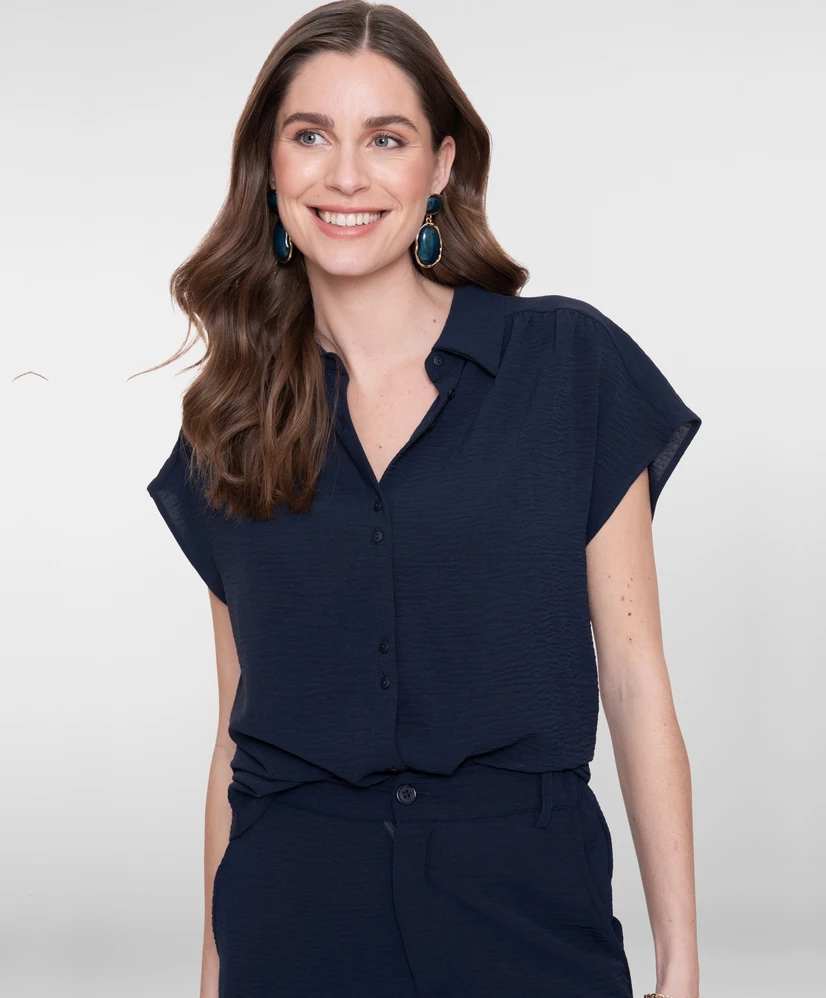 Geisha Blouse Crinckle