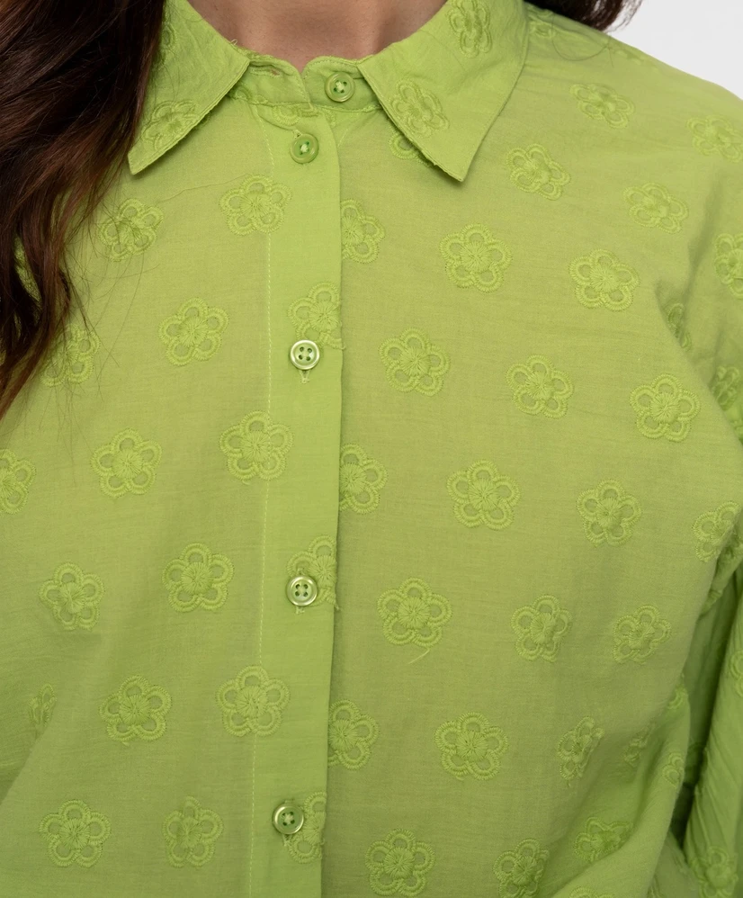 Geisha Blouse Flower