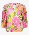 Geisha Blouse Flowers