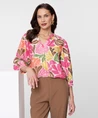 Geisha Blouse Flowers