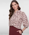 Geisha Blouse Flowers