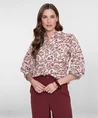 Geisha Blouse Flowers