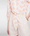 Geisha Blouse Flowers
