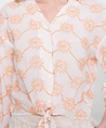 Geisha Blouse Flowers