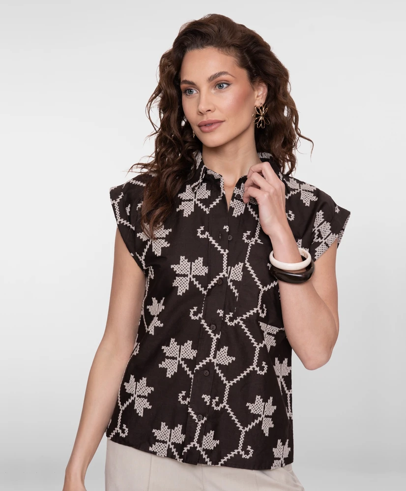 Geisha Blouse Knitted